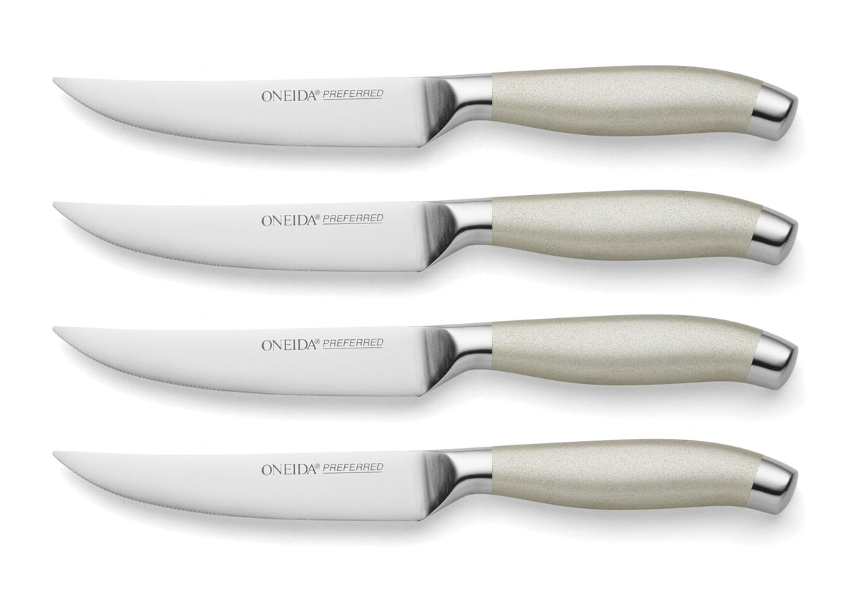 Oneida Preferred S/4 Steak Knives 0.90 LB Metallic